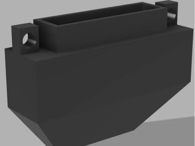 50mm Radial Fan Duct With Offset Nozzle