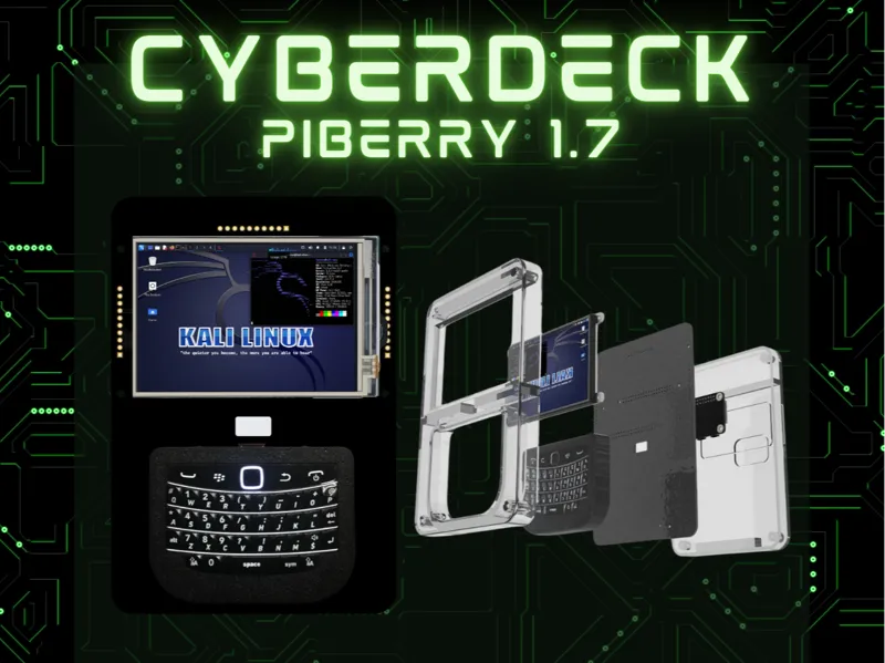 PiBerry 2.0 Handheld Case for a Pi Zero 2W 