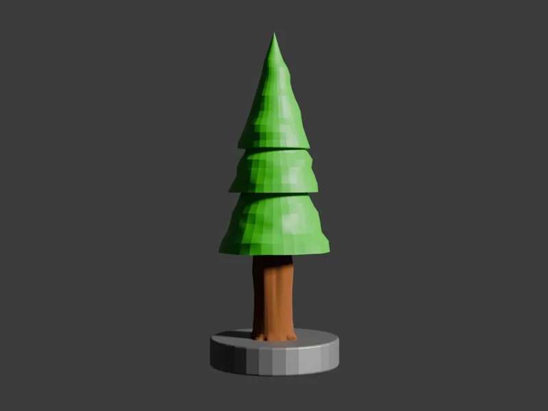 Low poly Tree