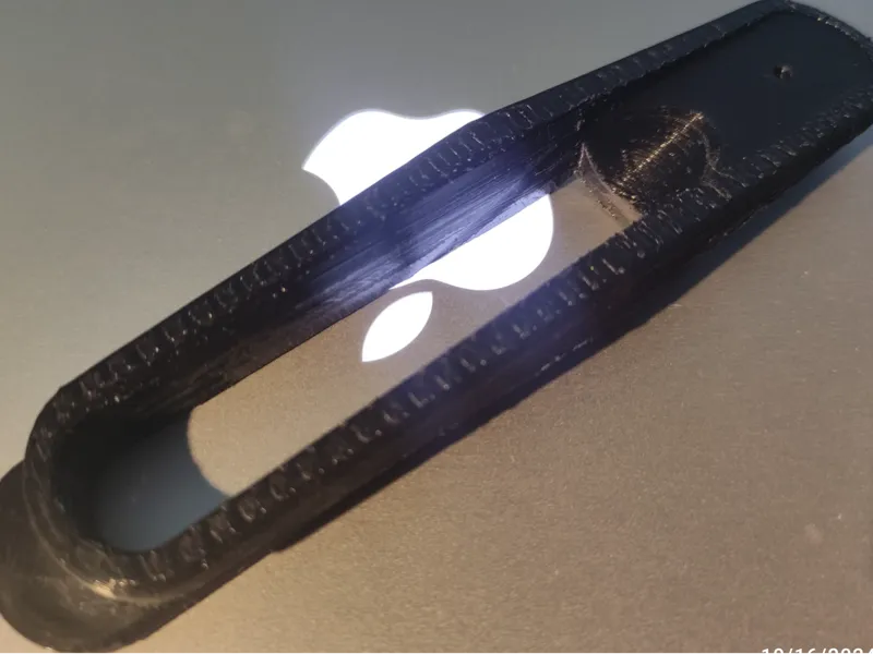 Halyard Exit Plate with Smooth Edges