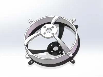 Brushless fan guard