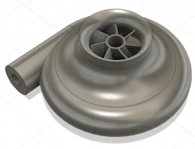 Turbo Style Impeller