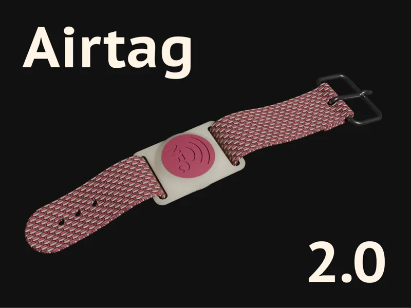 Dog collar AirTag 2.0
