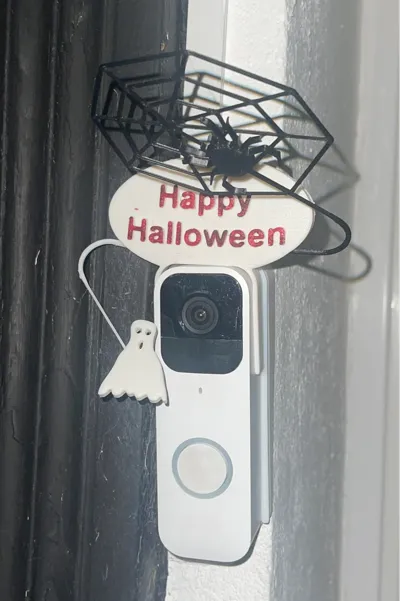 Blink Doorbell Halloween Message