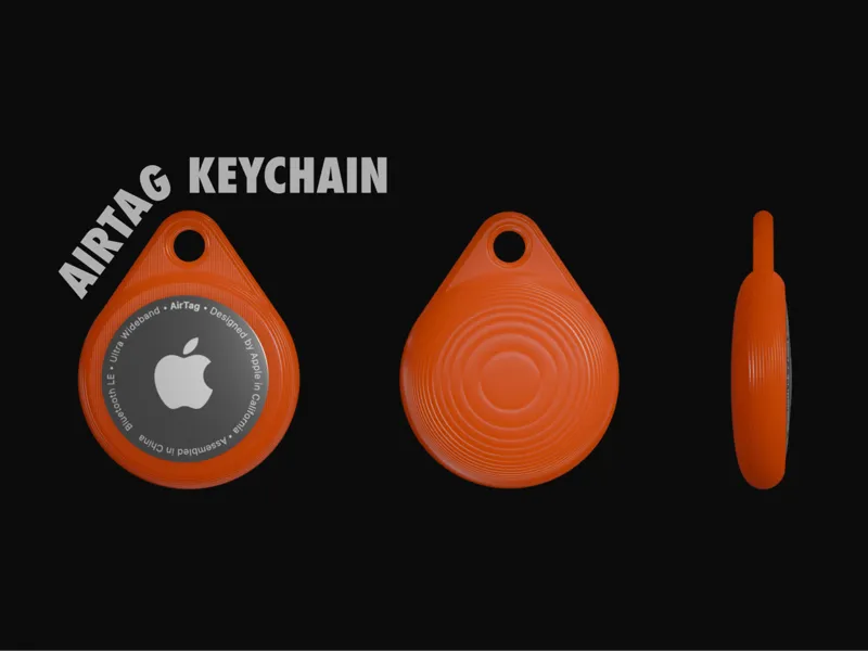 AirTag keychain