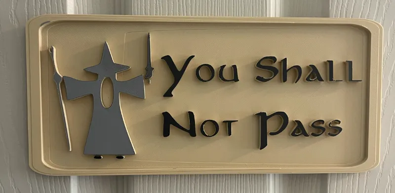 You Shall Not Pass