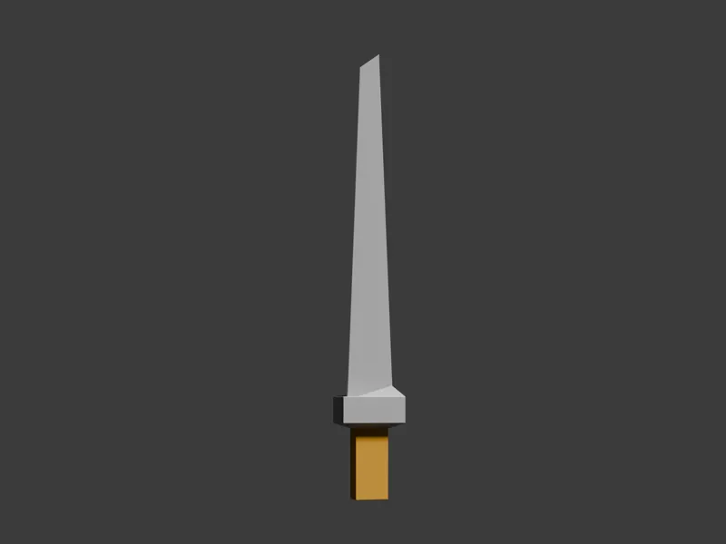 Low poly Sword