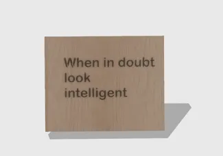 Desk Sign