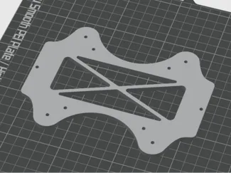 AMS Lite Feeder Compacted Mod - Vesa Plate