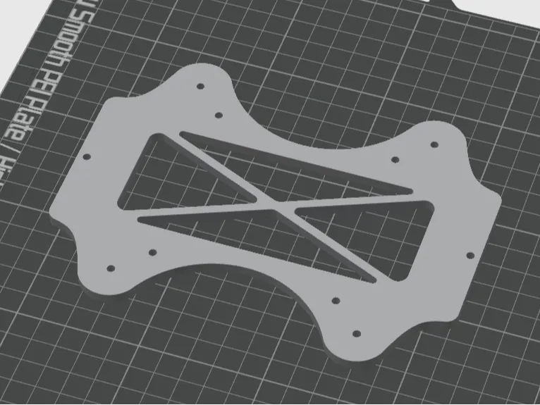 AMS Lite Feeder Compacted Mod - Vesa Plate