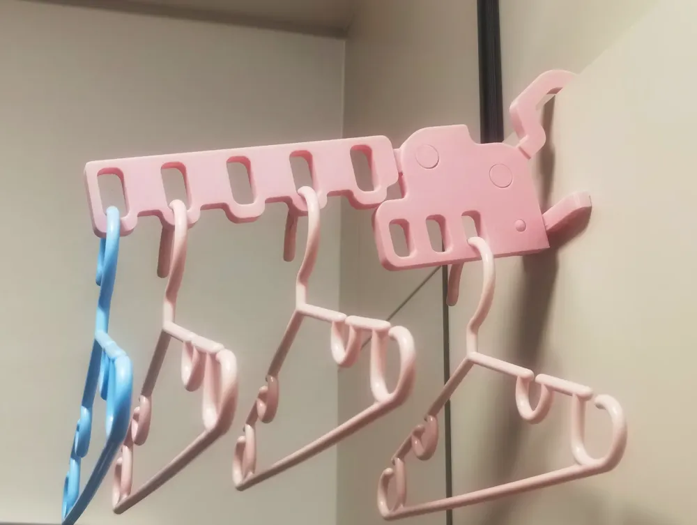 Multihole Portable Clothes Hanger, Folding Clothes Hanger, Combination