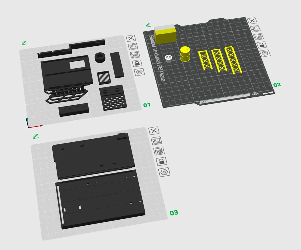 Garage Scene Model, Repair Shop Model, Car Parking Space Model by user