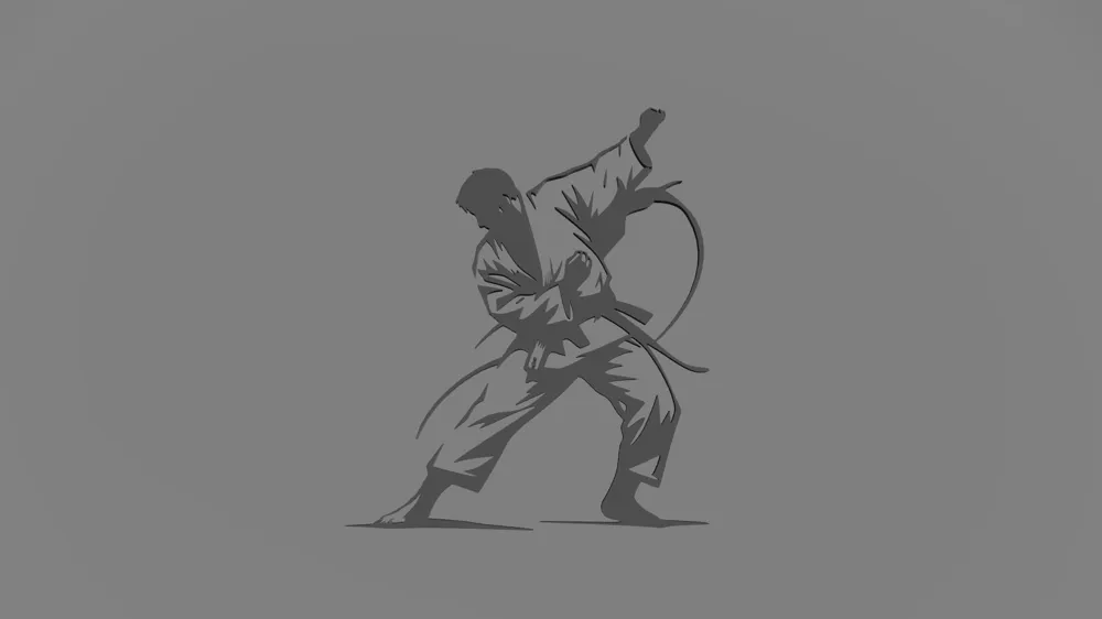 Karate 2d Wall by BernardoCP MakerWorld