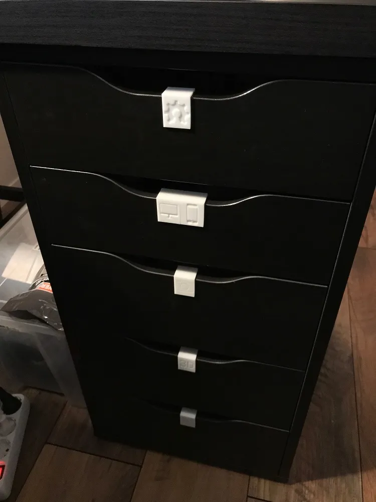 IKEA ALEX Drawer Labels by JayFM MakerWorld