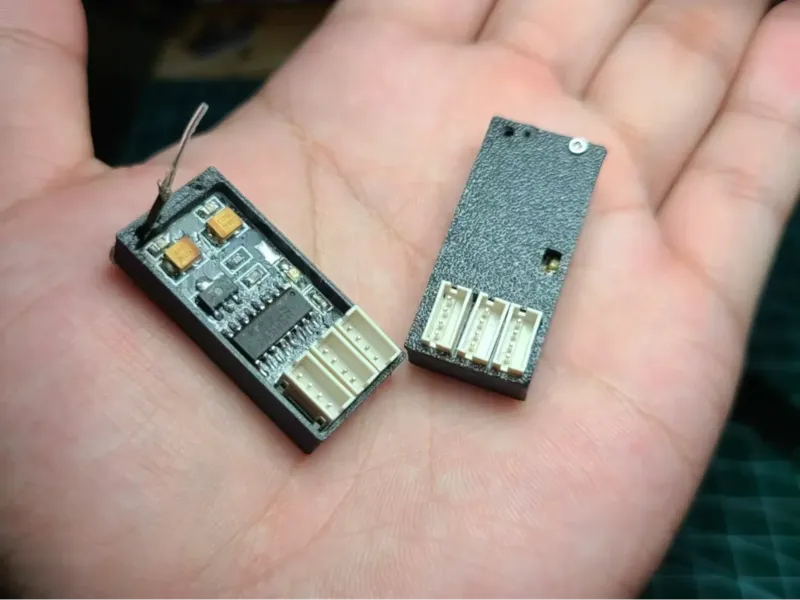 萝莉遥控器6通道接收机壳