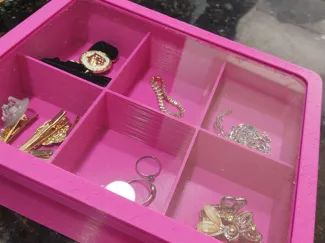 Jewelry Box with glass