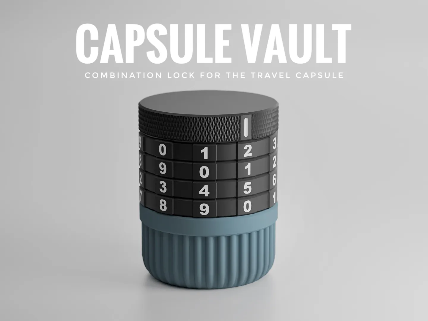 Capsule Vault - Combination Lock