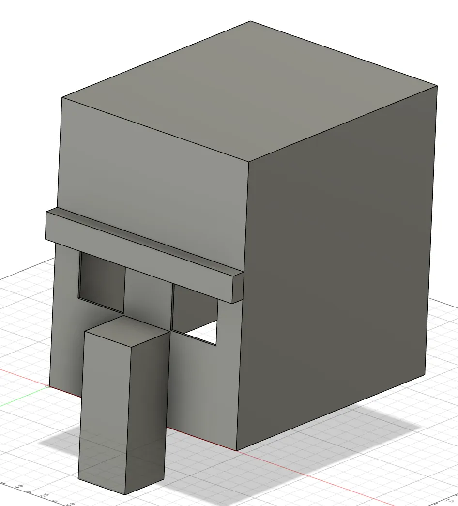 Iron Golem Helmet by DanG MakerWorld