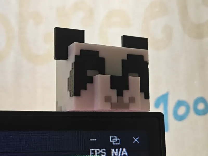 minecraft我的世界熊猫头颅