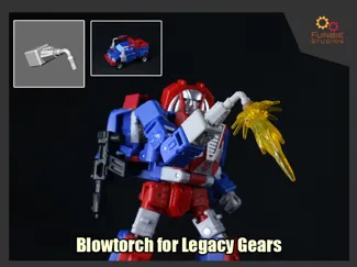 Blowtorch for Transformers Legacy Gears