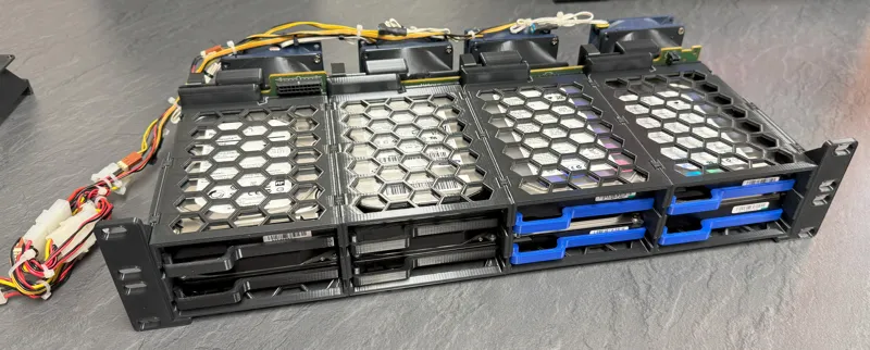 HDD Enclosure 19" Rackmount V2 opt. Dell Backplane