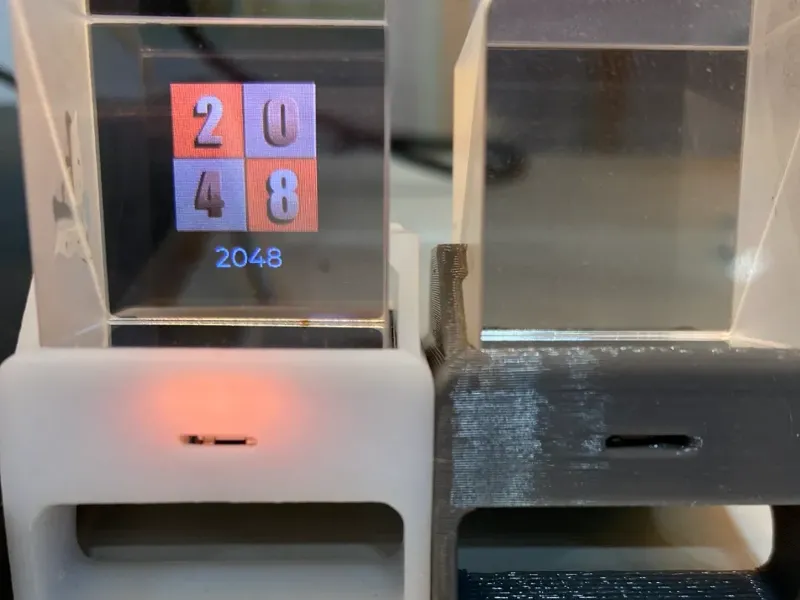 HoloCubic Metal 3D 打印外壳 稚晖君开源的小电视