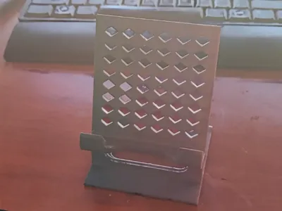 basic easy to print phone stand