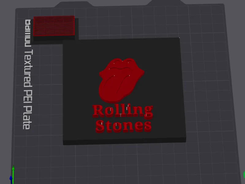 Rolling Stones Plaque