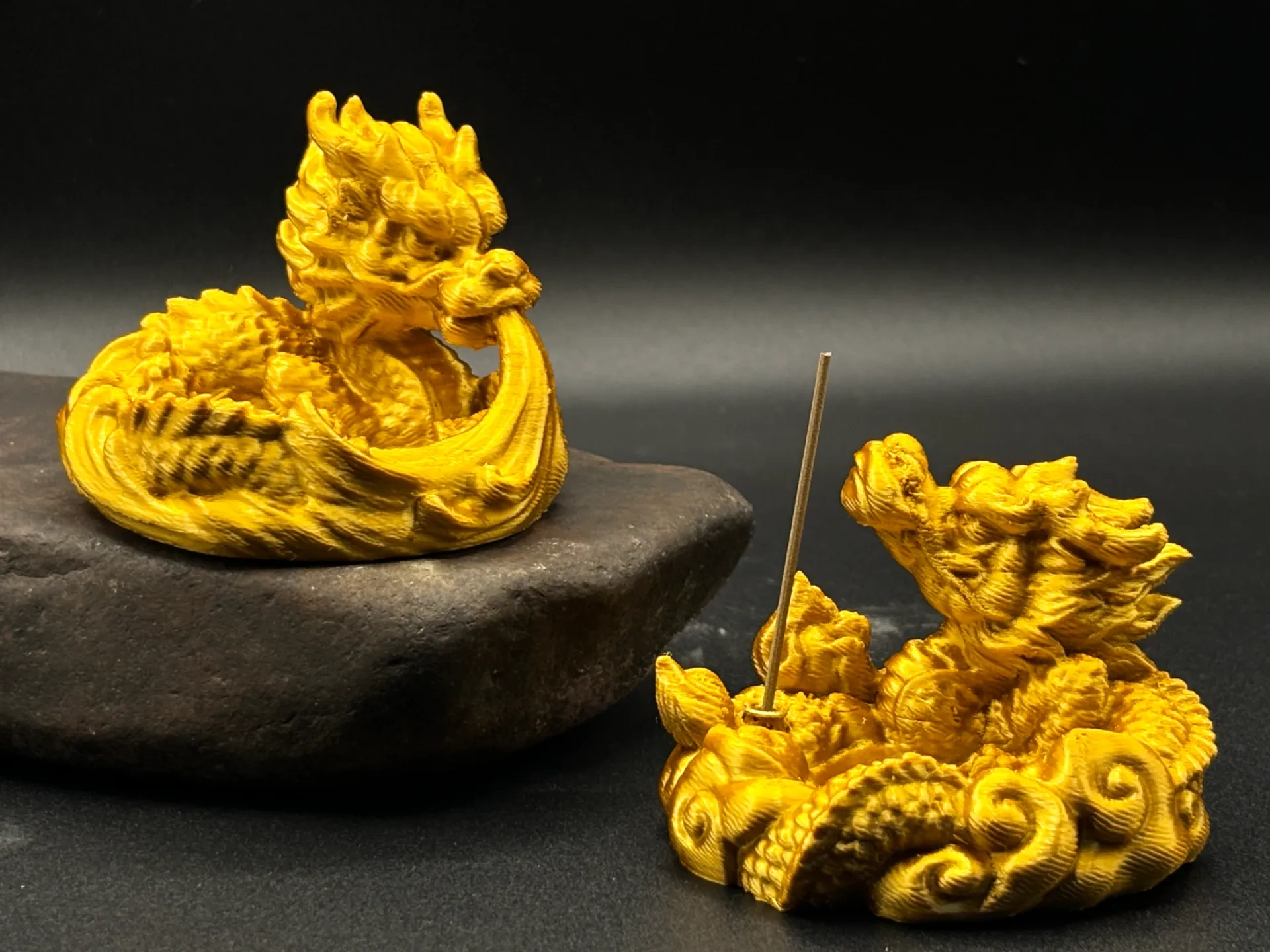 [Cloud Sea Dragon] & [Water Dragon Gathering Wealth] incense holder