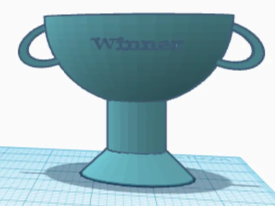 Winner trophy