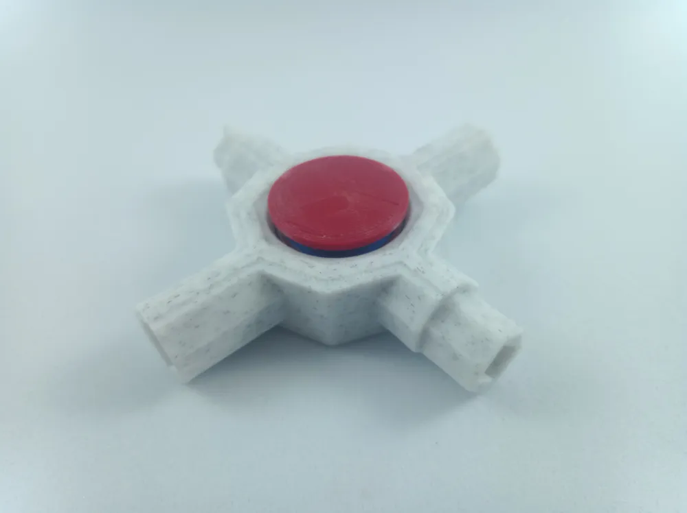 Fidget Spinner Utility Gas meter Key by MekDrafter MakerWorld