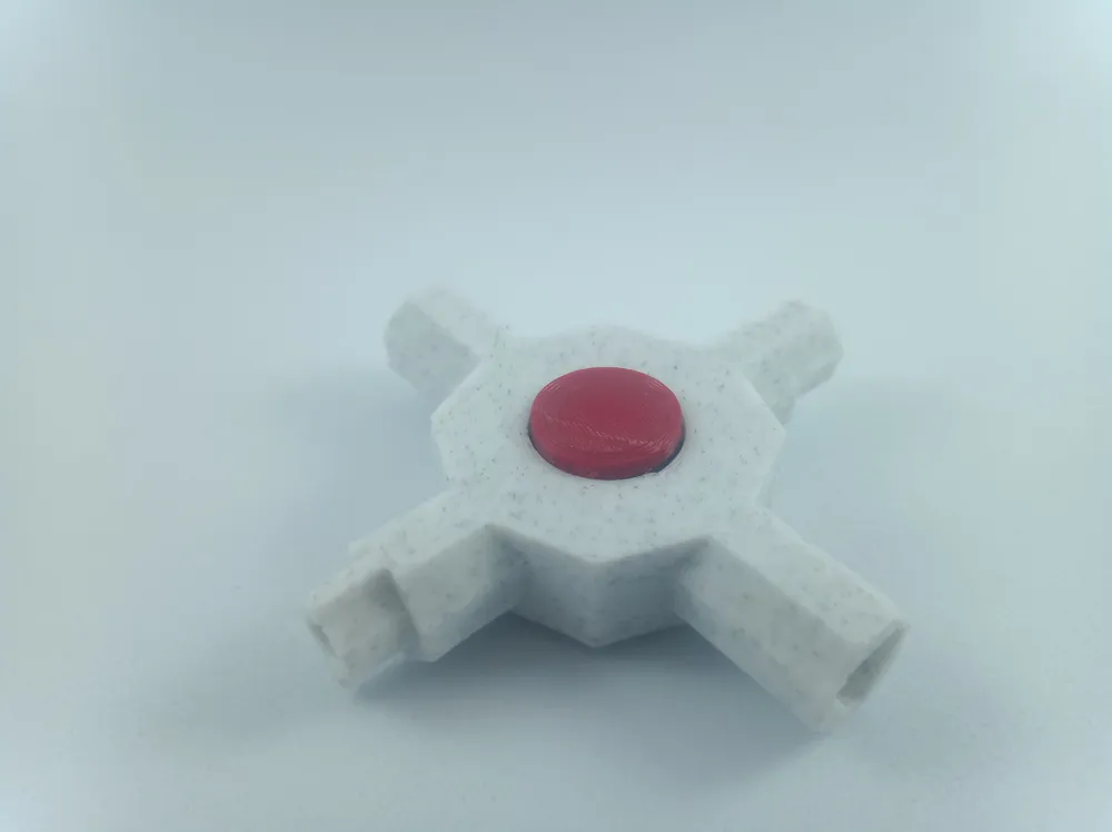 Fidget Spinner Utility Gas meter Key by MekDrafter MakerWorld