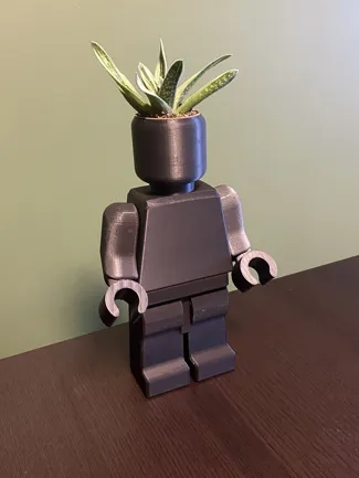 Minifig Planter