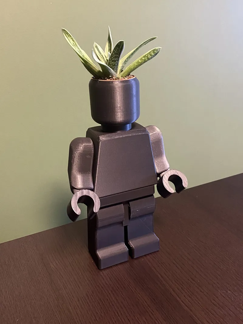 Minifig Planter