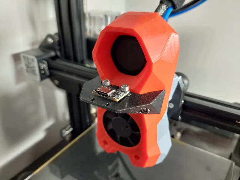 Voron Stealthburner RP2040 ADXL345 mount