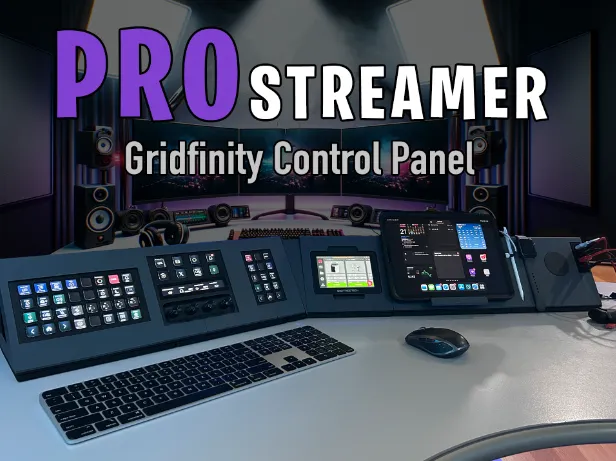 Pro Streamer Tablet Control Panel by K2_Kevin MakerWorld: Download Free ...