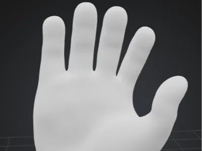 Realistická ruka - Realistic Hand