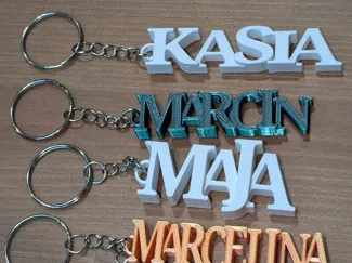 Letters keychain