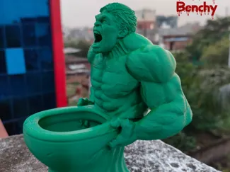 Hulk Toilet Superheroes