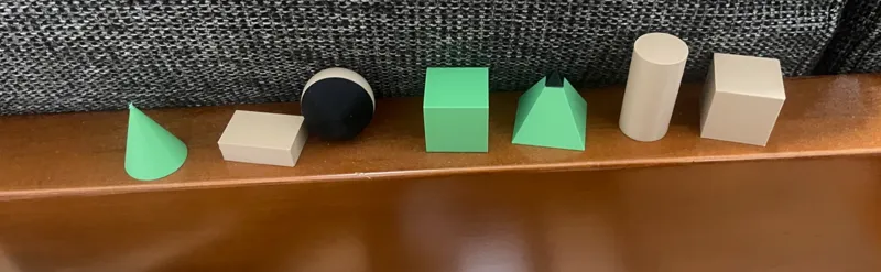 小学立体几何教具