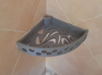 Shower soap dish