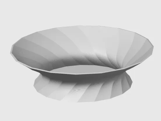 Simply twist fruit bowl 