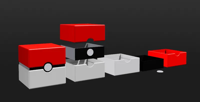 Pokemon ball box
