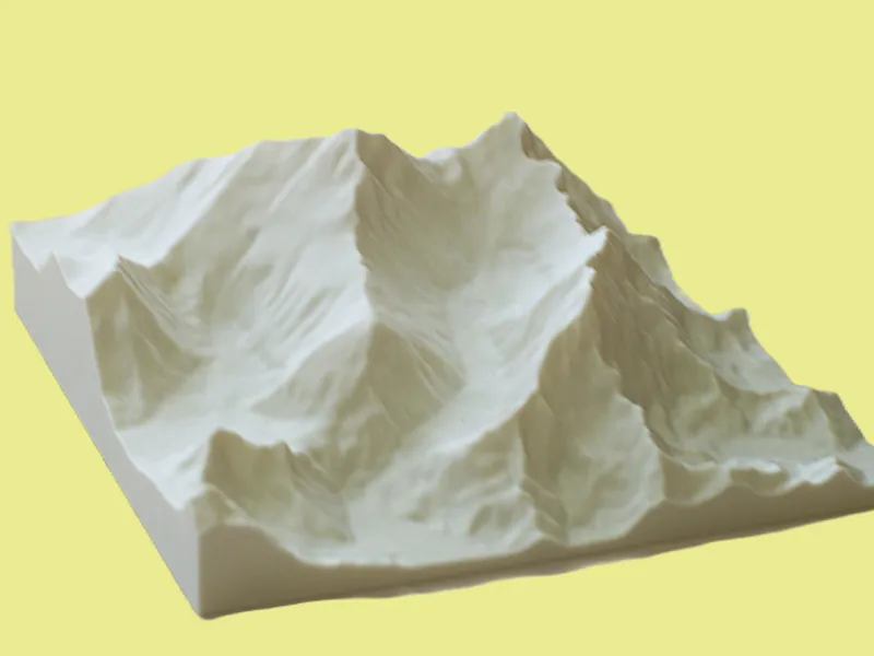 Mount Everest 3d model