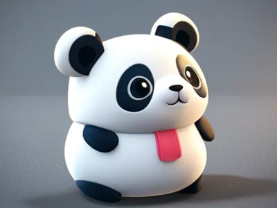 cute little panda
