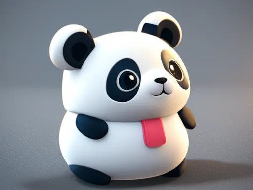 cute little panda