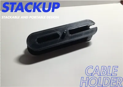 Stackup cable holder