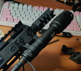 45 degrees side scout mount M-LOK