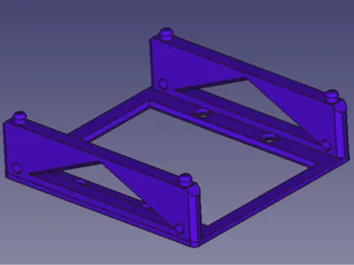 Stackable harddrive mount