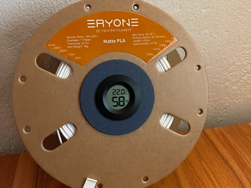 Eryone spool hygrometer holder